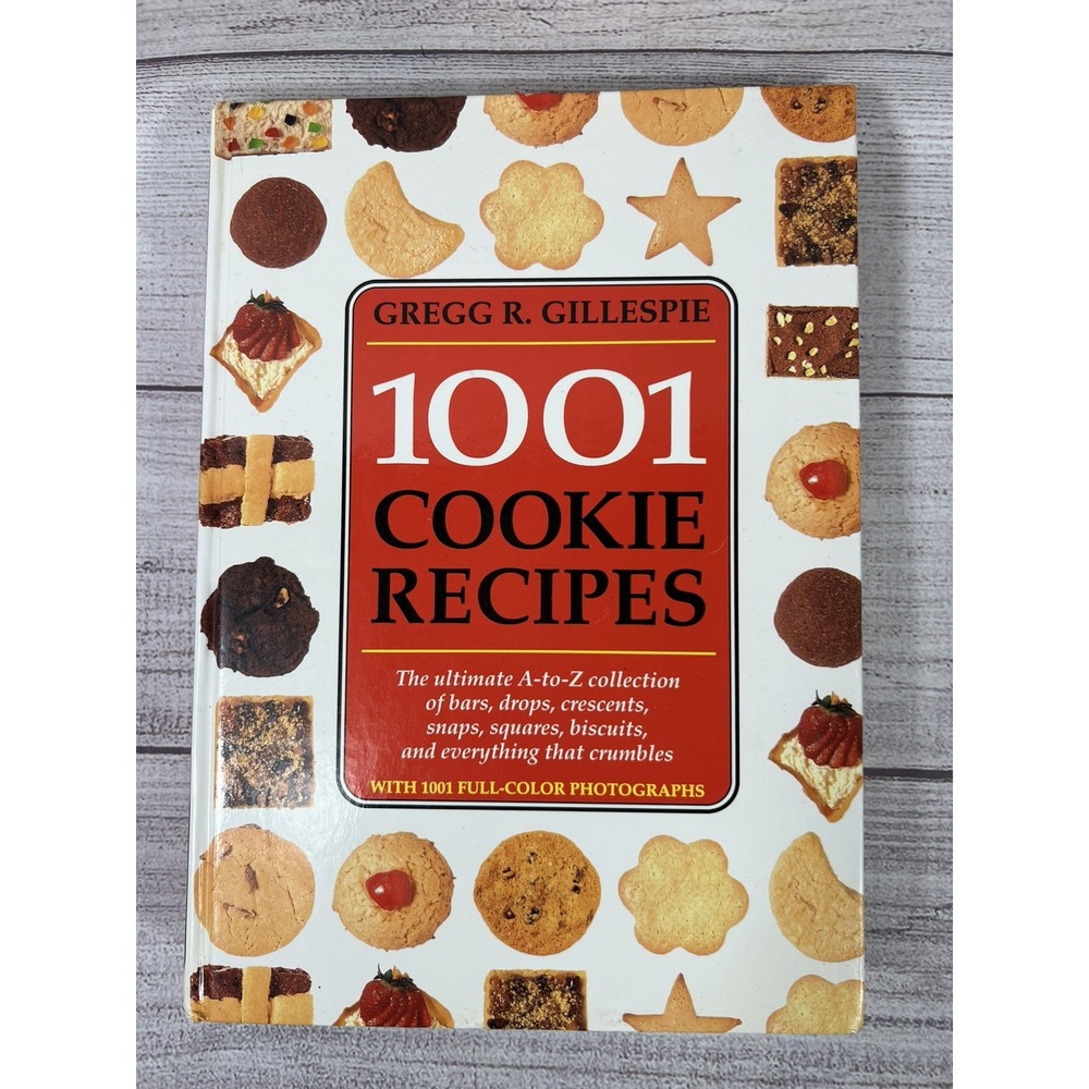 1001 Cookie Recipes DELICIOUS Gregg Gillespie 428 Pages Hardback Pictures 174